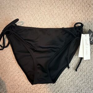 Salt + Cove Black Adjustable Bikini Bottom